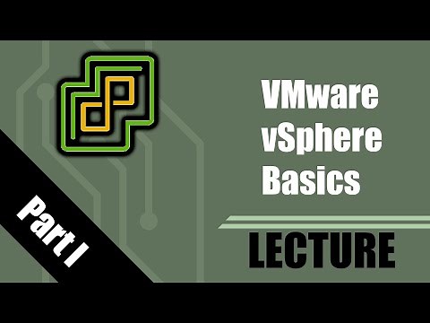 [Virtual Course] VMware vSphere Basics: Part I