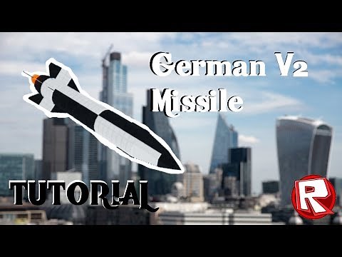 V2 Ballistic Missile Tutorial || Roblox Plane Crazy