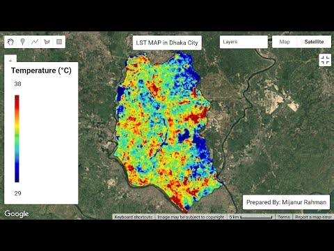 How to Calculate LST in Google Earth Engine (Step-by-Step) | Urban Heat Analysis