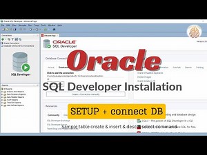 🚀 Oracle SQL Developer Installation & Database Connection | Full Setup Guide for Beginners