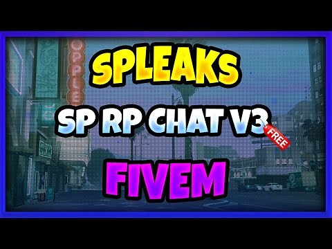 [ESX] SP RP Chat V3 [FREE] | Script FiveM | SP