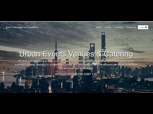 EVENT MANAGEMENT SYSTEM IN PHP, CSS, JAVASCRIPT, AND MYSQL | FREE DOWNLOAD