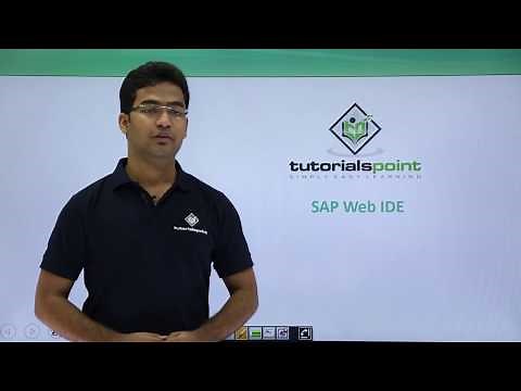 SAPUI5 - SAP Web IDE