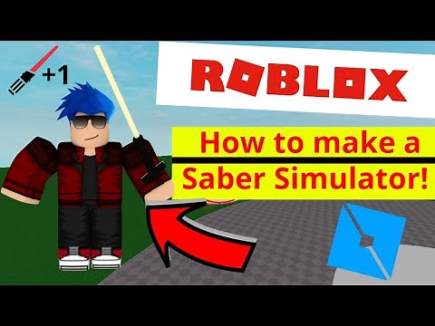 How to make a simulator game on roblox (Saber simulator!!)