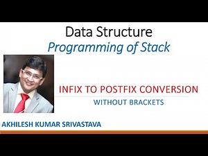 Infix to Postfix conversion - Programming in C ( Part 1: Expression without bracket)