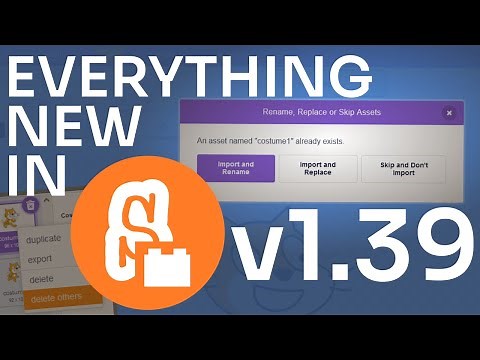 Everything new in Scratch Addons v1.39