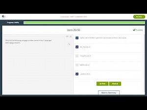 Programming Essentials in C Summary Test 1 (CLA)