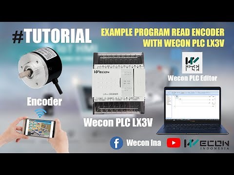 Wecon PLC || How to Read Encoder in Wecon PLC