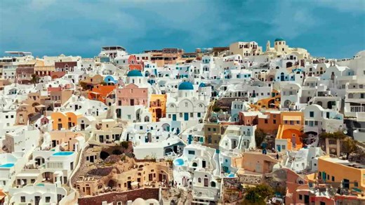 Santorini in 4K — Breathtaking Drone Views of Greece