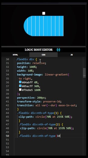 Mind-Blowing 3D Toggle Animation Using Only CSS (No JavaScript) #coding #animatedbutton #programming