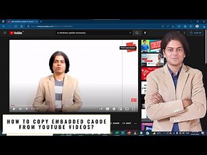 How to copy embedded code from YouTube videos?