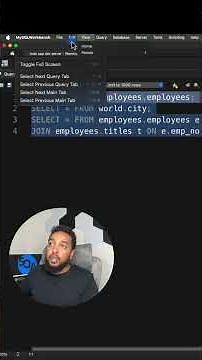 How to Format & Beautify SQL Queries in MySQL Workbench (Quick Tip!) #mysqlworkbench #mysql #sql