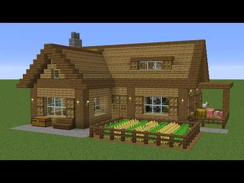 Minecraft - How to build a Survival Starter House Base 5