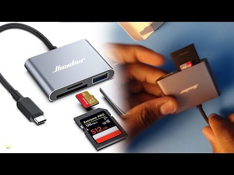 Hicober USB Type C Card Reader Unboxing & First Impression!