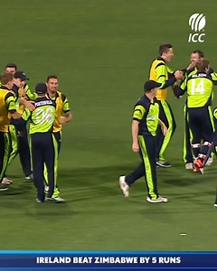 179K views · 2.1K reactions | Seven to win, six balls remaining. Two wickets in hand. Zimbabwe and Ireland's ICC Cricket World Cup 2015 meeting went down to the wire  | ICC - International Cricket Council | Facebook