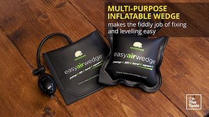 64K views · 136 reactions | Check out our 60 second review for the Easy Air Wedge. Perfect for lifting and levelling. | On The Tools | Facebook