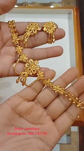 67K views · 1K reactions | 24k Gold Plated Choker Design... Dristi-Jewellery What's app no 7001157749 #choker #design #goldplated #collection #everyoneシ゚ | Dristi-Jewellery | Facebook