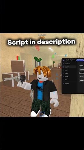 Mm2 keyless AIMBOT \\ aimlock script #roblox #mm2 #murdermystery2