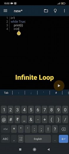 Creating Infinite Loop using Python | Master Python