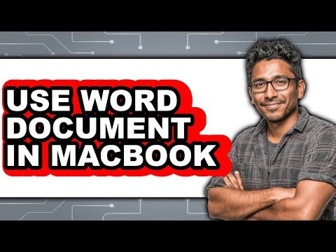 How to Use Word Document in Macbook (full Guide)