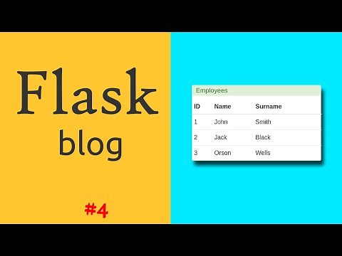 Python Flask Tutorial #4: Using SQLAlchemy to create models | Flask crash course for beginners