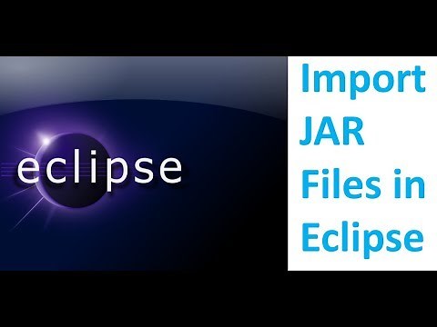 How to Import or Add Jar Libraries in Eclipse