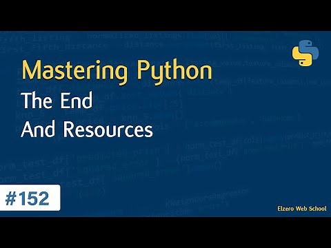 Learn Python in Arabic #152 - The End And Resources