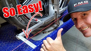 How to string align your wheels in seconds with QuickString from QuickTrick Alignment