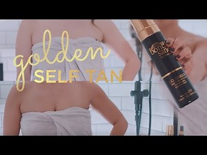 Bondi Sands Liquid Gold Foam Tutorial