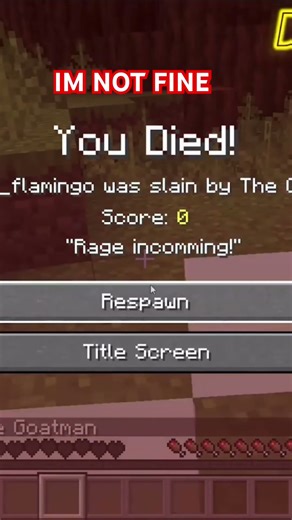 Getting tickled by the goat man 🥲