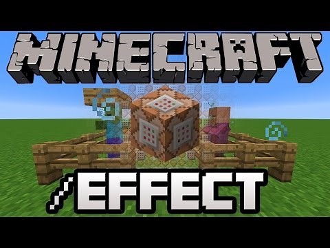 /effect Command Tutorial [Minecraft 1.8]