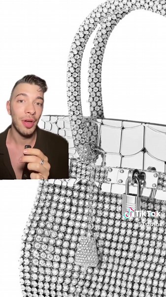 Ultra-Rare Hermes Birkin Bag with Diamonds