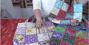 Your Patchwork Tote Bag Masterpiece With This Simple Pattern - Quilting Cubby