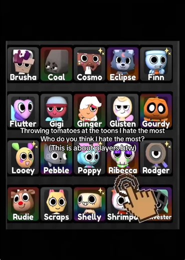 Who I Dislike the Most - Throwing Tomatoes Challenge