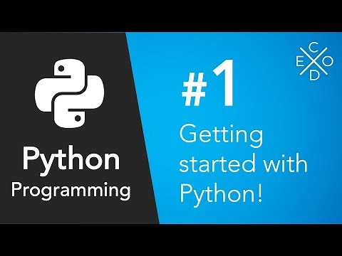 Python Programming #1 - Getting Started with Python!