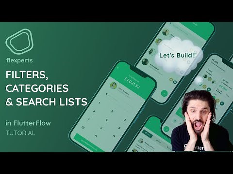 How to Build Category Filters and Search Lists in Flutterflow