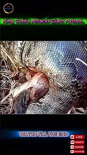 King Cobra and Giant Python: Who Wins This Deadly Battle?