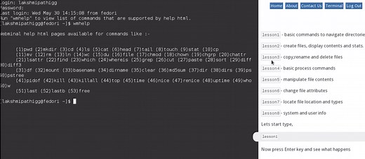Webminal: A free online linux terminal