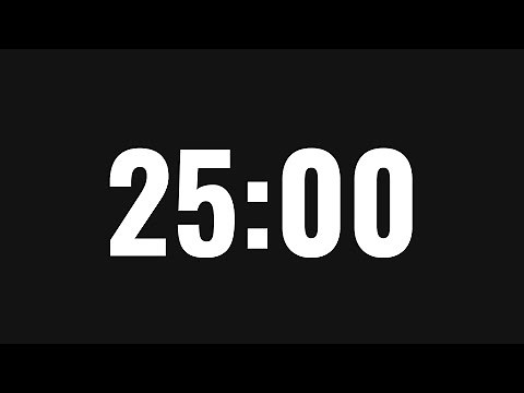 25 Minute Timer