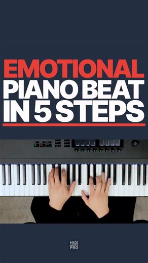 MIDI Loops Pro on Instagram: "🎹 Here are 5 steps to add more emotion to your chord progressions: 1️⃣ Choose a chord progression (if you need some ideas, you can use any of the progressions on my page) 2️⃣ Use arpeggios to add interest and movement. Do this by playing each chord one note at a time from the bottom up 3️⃣ Create a melody using any notes from the key you’re in. This example is in C# minor 4️⃣ Put the melody and the arpeggios together. You can draw the notes into your DAW or play th