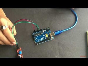 Arduino with Sound Sensor and LED