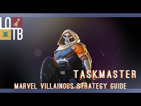 Marvel Villainous - TASKMASTER Strategy Guide + Overview