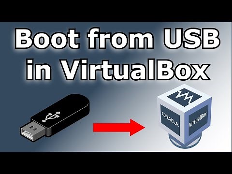 How to boot from USB in VirtualBox step by step