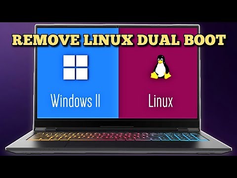 How to Remove Linux Dual Boot from your Windows 11 PC Guide