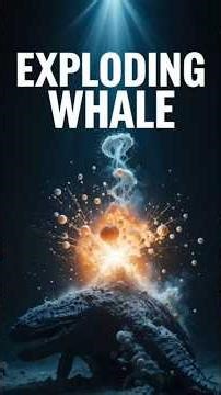 Whale Explosion After Death: Nature’s Terrifying Secret 💥🐋 | Deep-Sea Facts #viralshorts