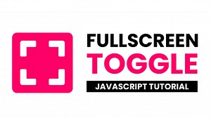 Toggle Fullscreen Mode On Click With Javascript | Coding Artist