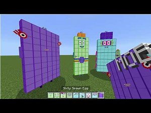 Numberblocks Mod in Minecraft
