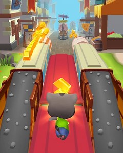 Avoid obstacles and try to catch the robber. Install for FREE! | Talking Tom