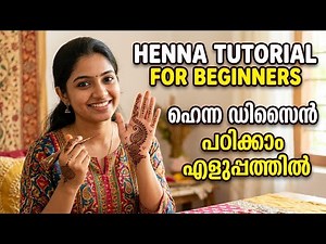 Henna basic tutorial for beginners...#mehndi #hennatutorial #forbeginners #henna #hennaforbeginners