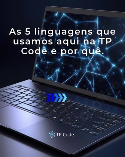 Não é sobre usar a tecnologia da moda, é sobre usar o que funciona melhor pra cada projeto. Na TP Code, combinamos ferramentas modernas como .NET, React, SQL Server e outras pra entregar sistemas rápidos, seguros e fáceis de evoluir. ⚙️ Quer entender como seria no seu caso? Fala com a gente! #software #site #app #foryoupage #sistema #developer #fyp #online #empresa